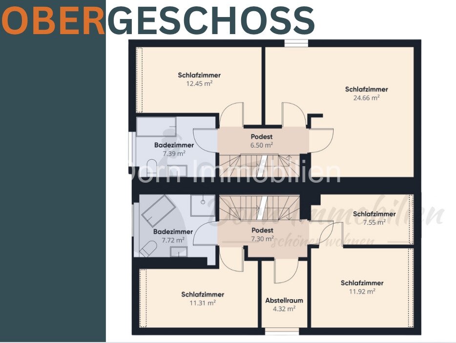 Grundriss Obergeschoss